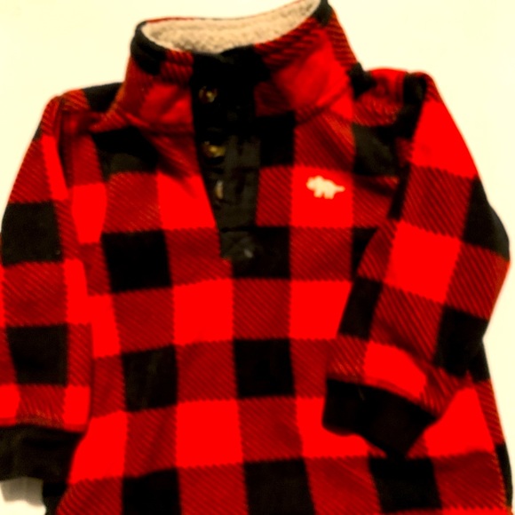 Carter’s 12 month 2 piece plaid outfit - Picture 3 of 5